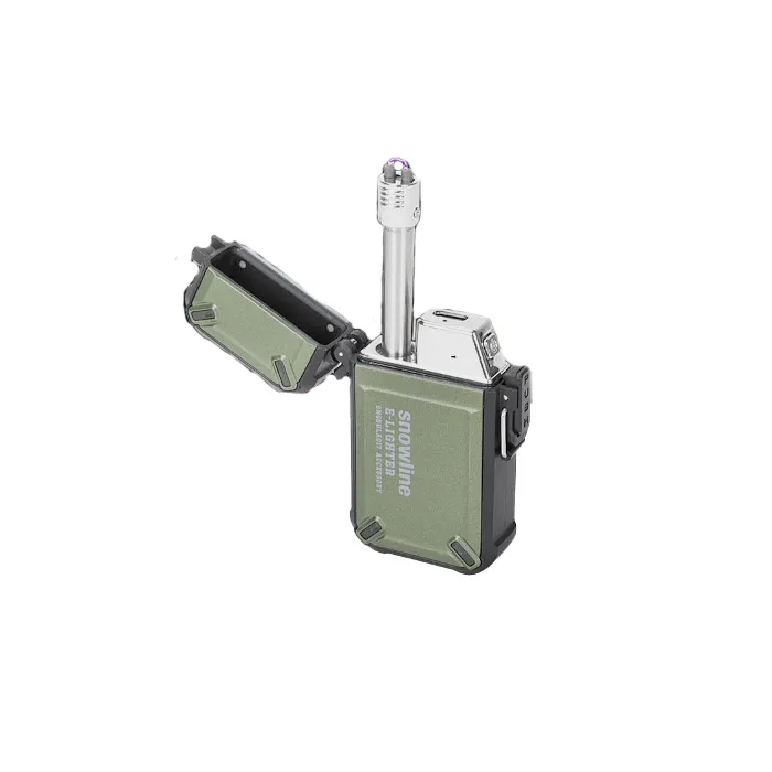 картинка Snow Line электрическая зажигалка E-Lighter Green от интернет-магазина Тибет
