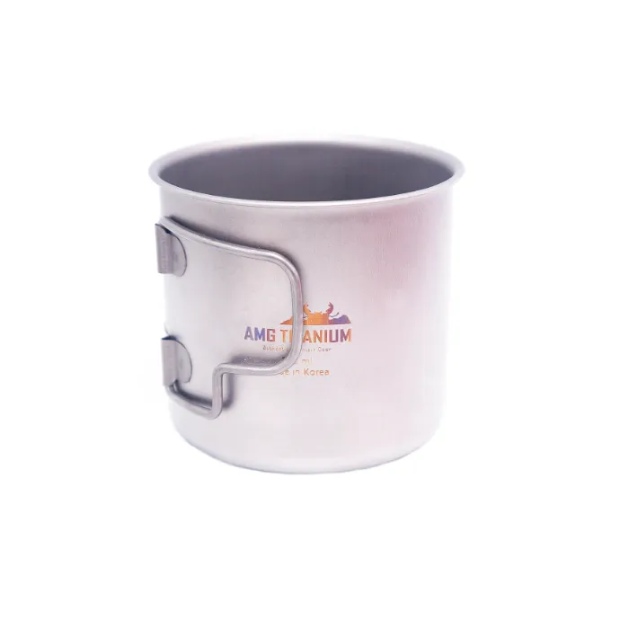 картинка AMG TITANIUM кружка складные ручки Single Cup 340мл титан от интернет-магазина Тибет