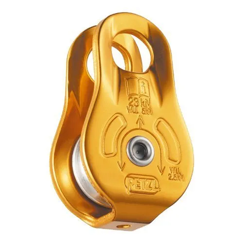 картинка Petzl блок Fixe промальп жёлтый от интернет-магазина Тибет