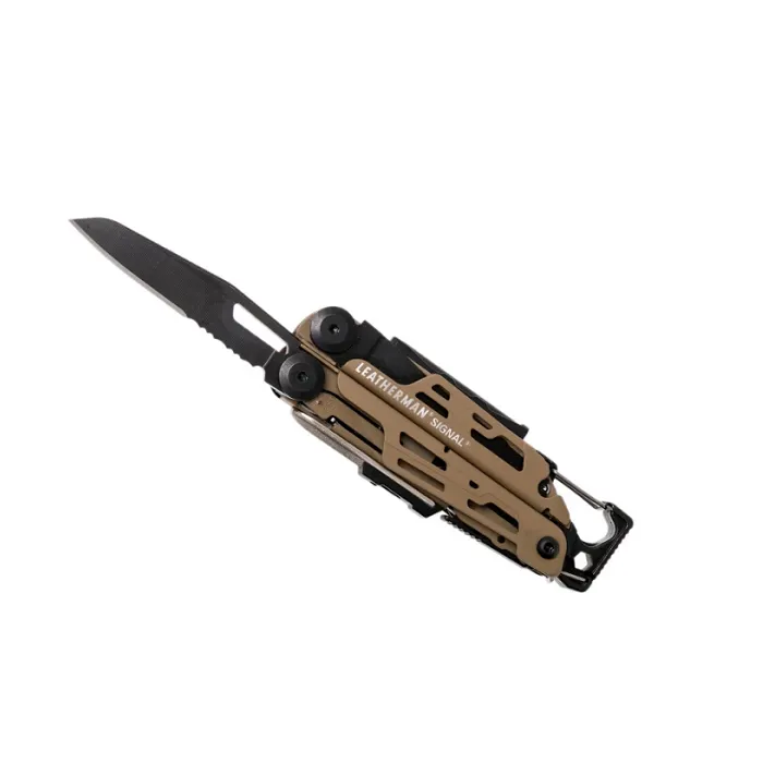 картинка LEATHERMAN инструмент Signal Coyote Tan от интернет-магазина Тибет