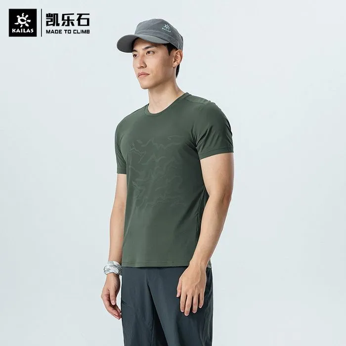 картинка Kailas футболка Icy Green Mountain Functional KG2227141 от интернет-магазина Тибет