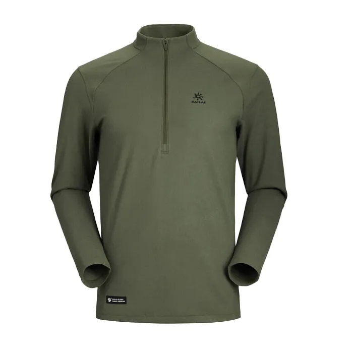 картинка Kailas термобелье верх Stand Collar Fleece KG2342110 от интернет-магазина Тибет