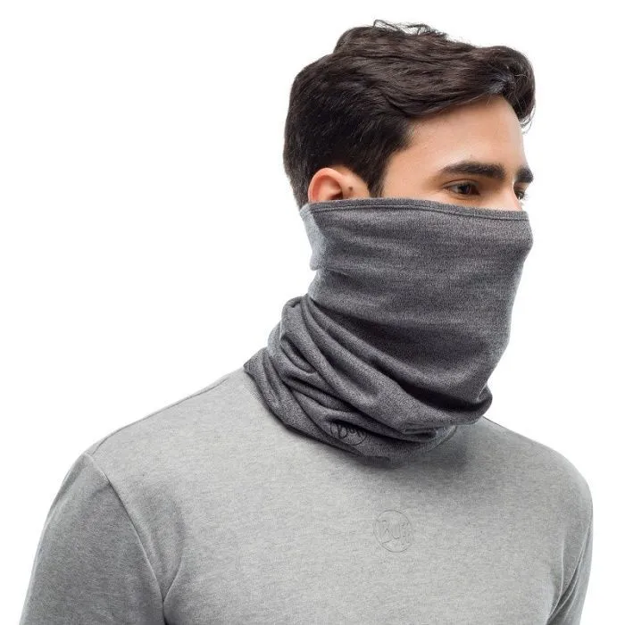 картинка Buff бандана-труба Merino Midweight Melange Light Grey от интернет-магазина Тибет