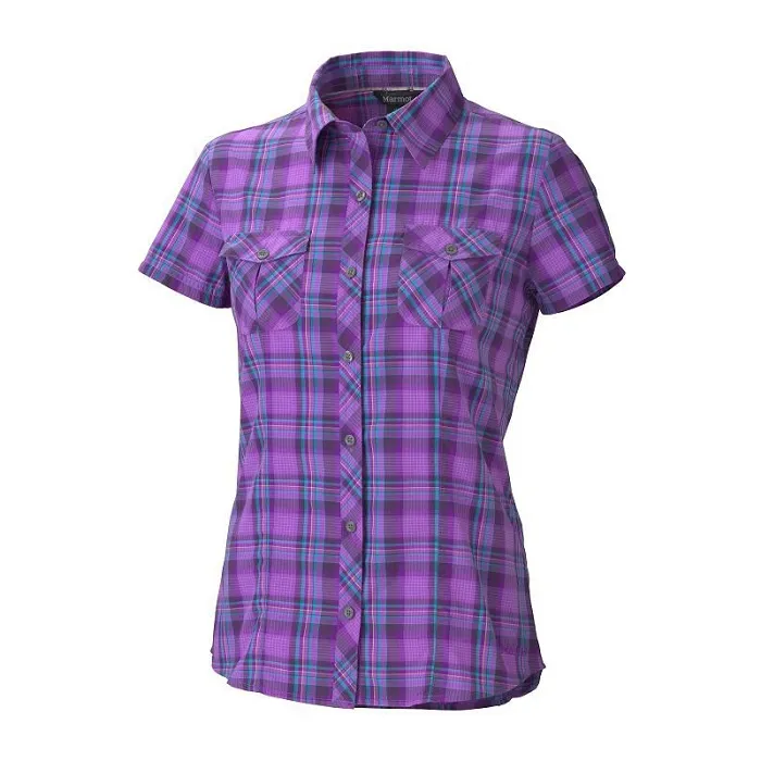 картинка Marmot рубашка Audrey Plaid SS W's от интернет-магазина Тибет