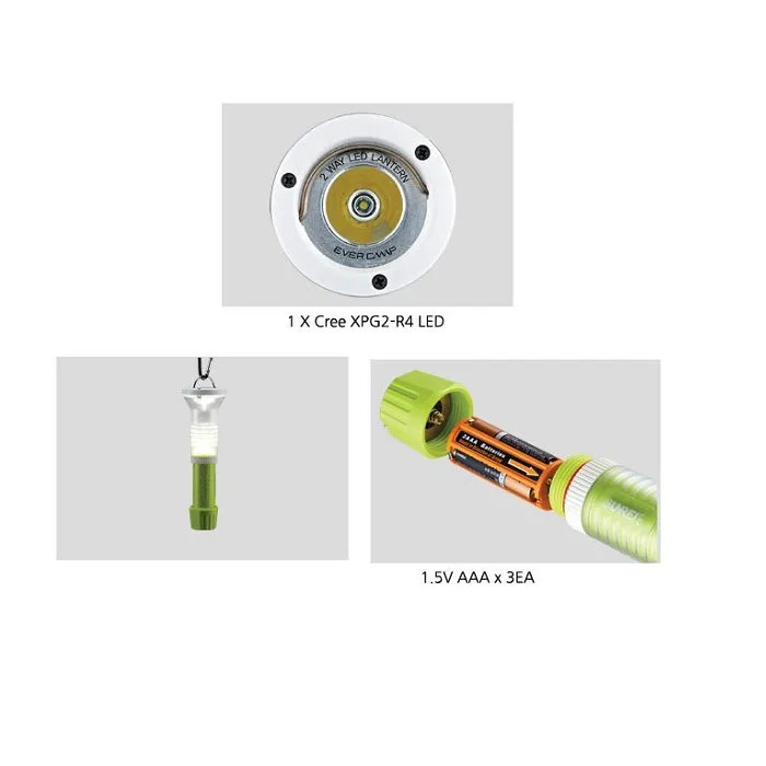 картинка EverCamp фонарь кемпинговый 2Way LED Lantern от интернет-магазина Тибет