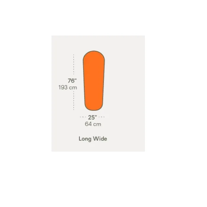 картинка Nemo коврик Flyer Insulated Self-inflating, Long Wide от интернет-магазина Тибет