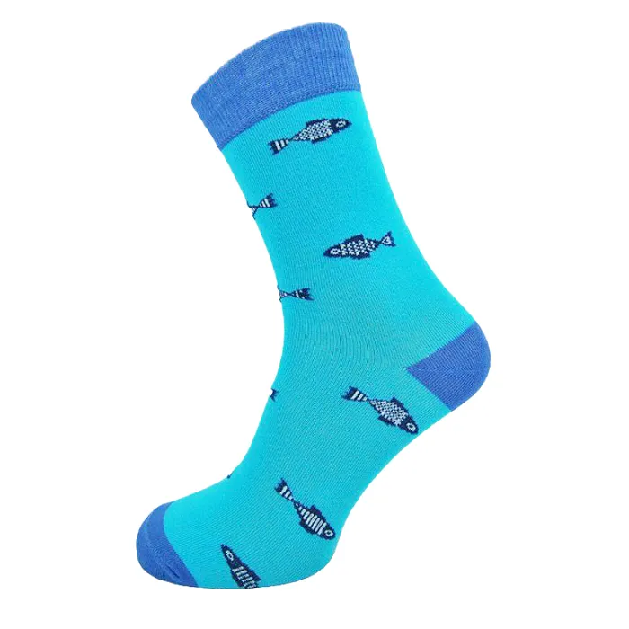 картинка Ever Neat носки сувенирные 100-007 рыбки от интернет-магазина Тибет