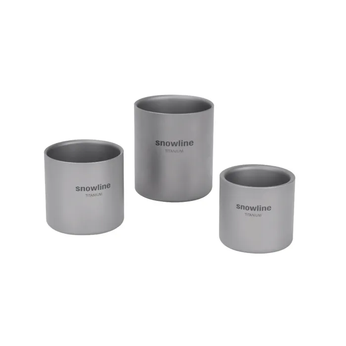 картинка Snow Line набор термостаканов Outdoor Titanium Cup Set от интернет-магазина Тибет
