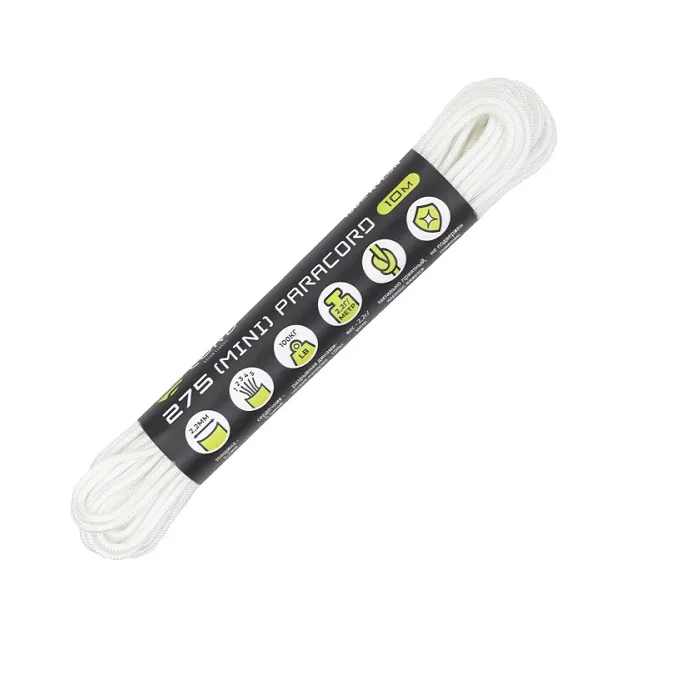 картинка Cord паракорд 275 nylon 10м white от интернет-магазина Тибет