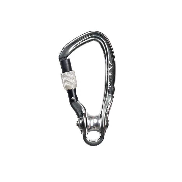 картинка Ice Rock карабин с роликом Пингвин от интернет-магазина Тибет