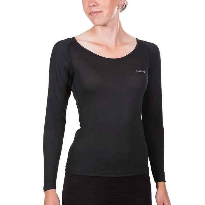 картинка MontBell термобелье верх US ZL LW U-Neck Shirt W's от интернет-магазина Тибет