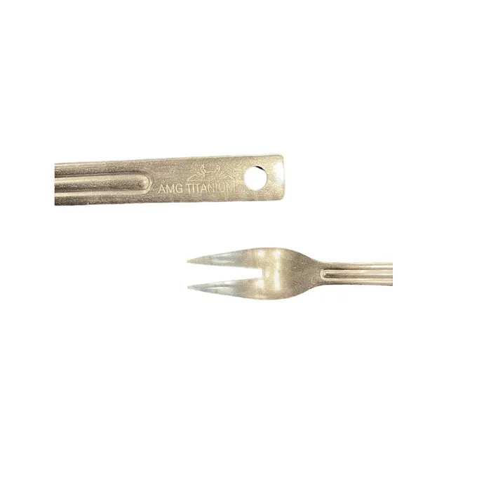 картинка AMG TITANIUM вилка для фруктов Fruit Fork титан  от интернет-магазина Тибет