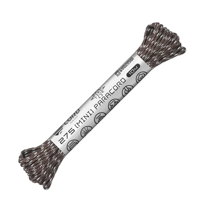 картинка Cord паракорд 275 nylon 10м световозвращающий brown от интернет-магазина Тибет