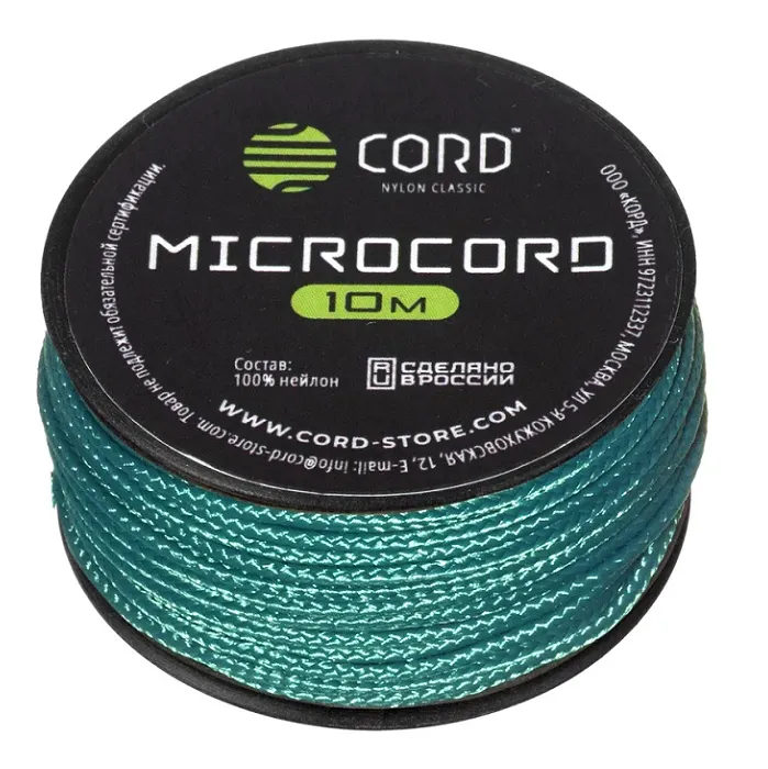 картинка Cord микрокорд катушка 10м aquamarine от интернет-магазина Тибет