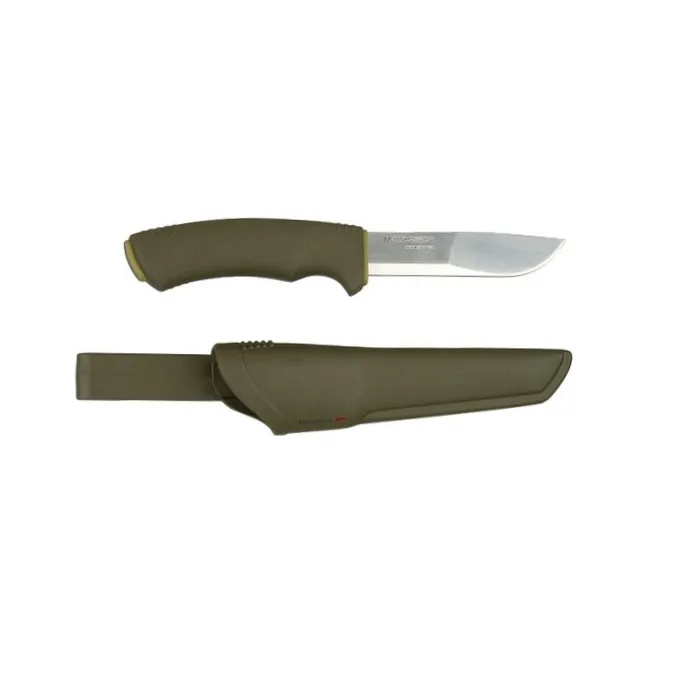картинка Morakniv нож BushCraft Forest, нержавеющая сталь, резиновая ручка от интернет-магазина Тибет