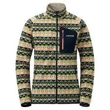MontBell куртка флисовая CP 100 Print Jacket W's 1106629
