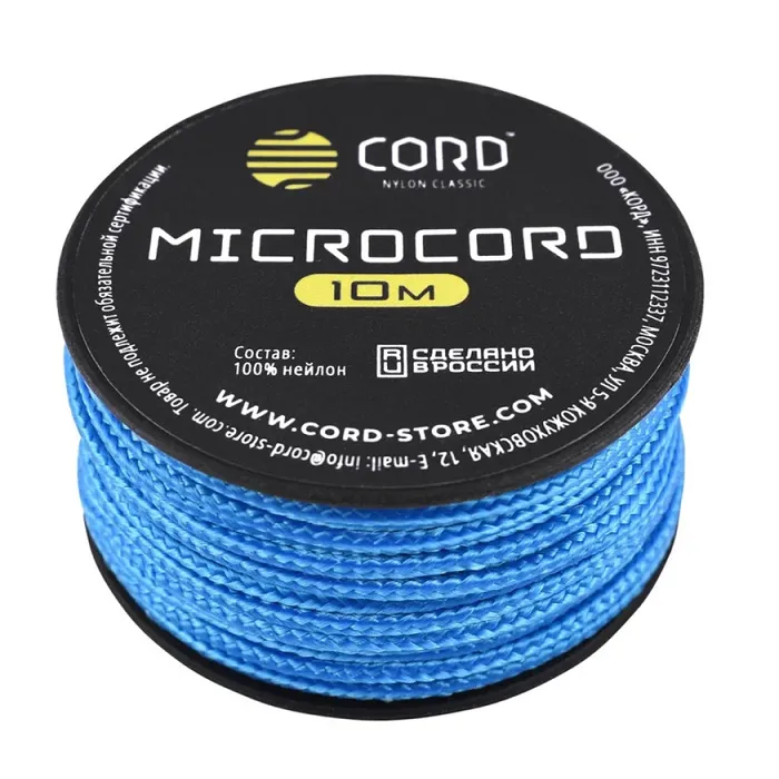 картинка Cord микрокорд катушка 10м blue от интернет-магазина Тибет