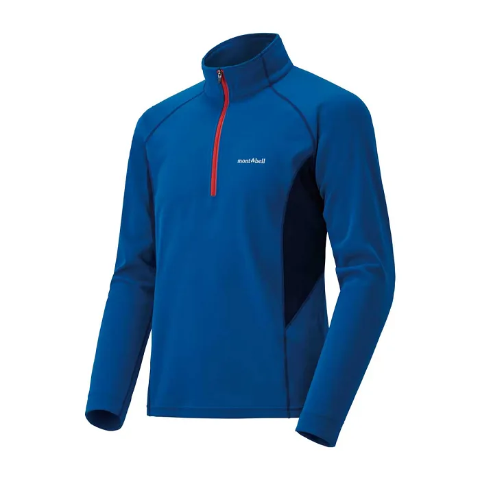 картинка MontBell термобелье верх Wickron ZEO Thermal Long Sleeve Zip Shirt от интернет-магазина Тибет