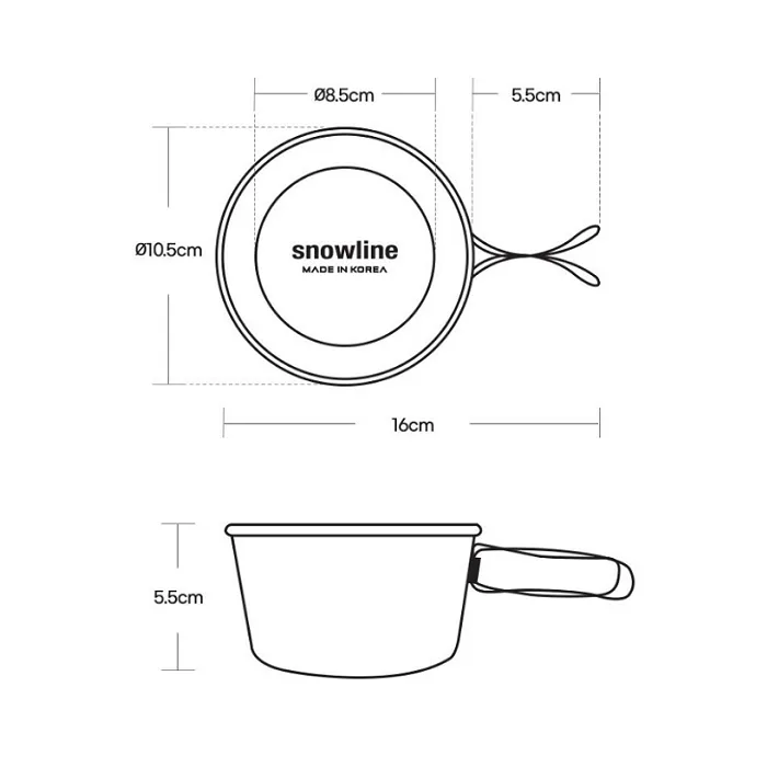 картинка Snow Line чашка Sierra Bowl 300мл от интернет-магазина Тибет