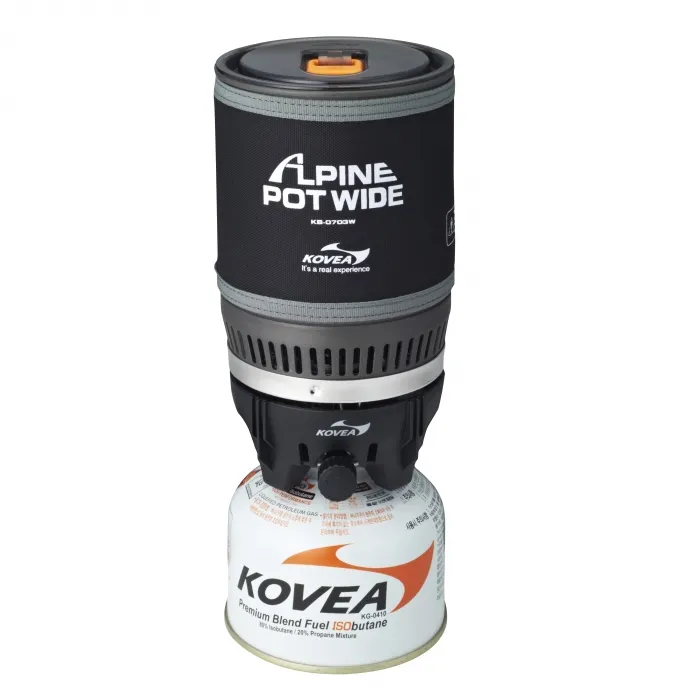 картинка Kovea горелка с кастрюлей Alpine Pot Wide 1л от интернет-магазина Тибет