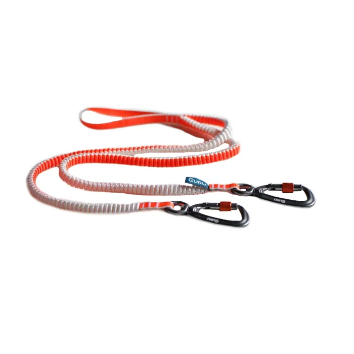 картинка Guru страховка для инструмента Accio Duo с карабинами Typhoon Swivel-O Screw от интернет-магазина Тибет