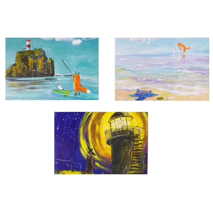 картинка Лютература Открытка Лис и Ча от интернет-магазина Тибет