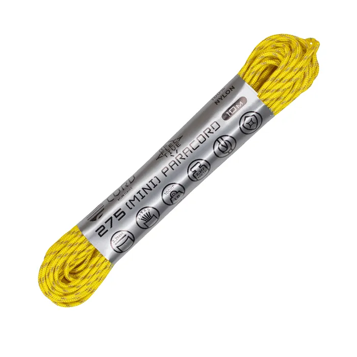 картинка Cord паракорд 550 nylon 10м световозвращающий lemon от интернет-магазина Тибет