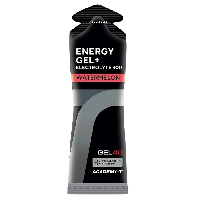 GEL4U Гель энергетический углеводный с электролитами Арбуз, 60мл.png