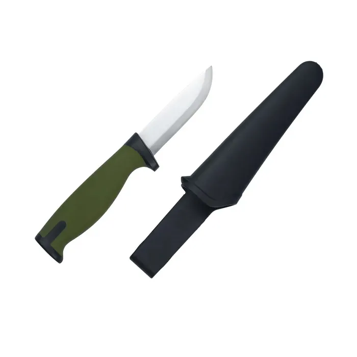 картинка Huntlandia нож Outdoor D2 Green+Black, клинок 9см от интернет-магазина Тибет