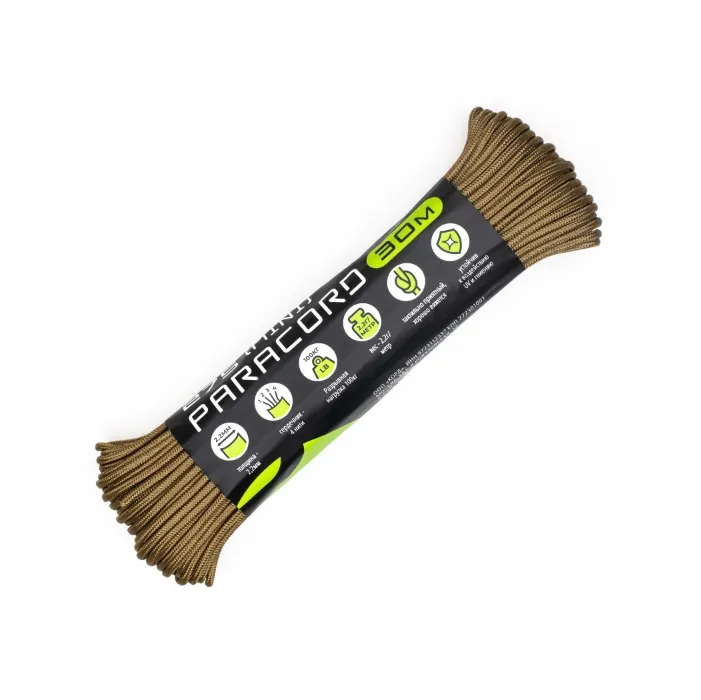 Cord 275 nylon 30м coyote Cord 275 nylon 30м coyote