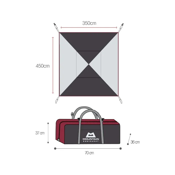 картинка Mountain Equipment кухня-шатер Sunblock Screen Plus от интернет-магазина Тибет