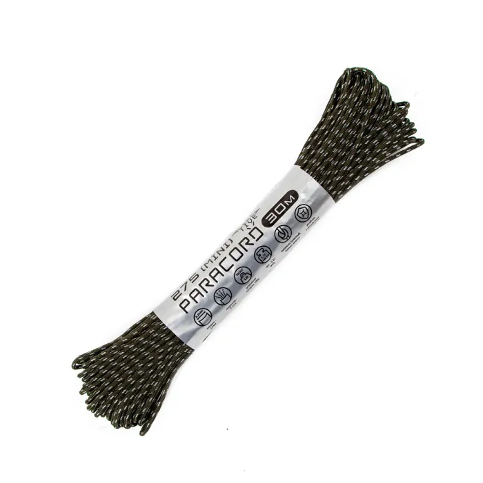 Cord 275 nylon 30м световозвращающий army green Cord 275 nylon 30м световозвращающий army green