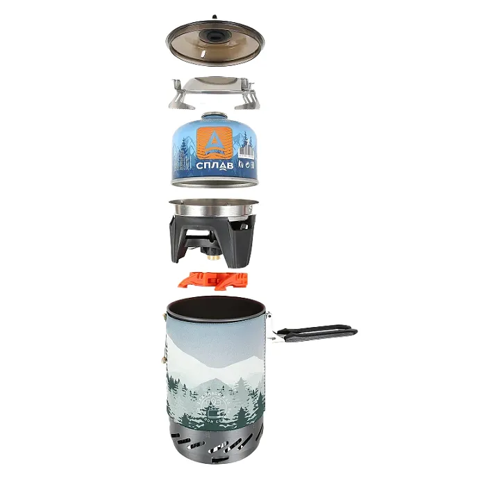 картинка Track горелка с кастрюлей FastBoil Mountain от интернет-магазина Тибет