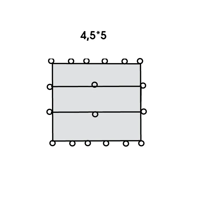 картинка Снаряжение тент групповой PU 4,5*5м от интернет-магазина Тибет