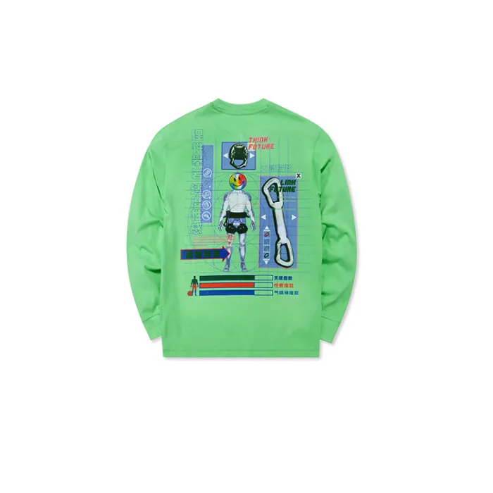 картинка Kailas футболка с длинным рукавом High-neck Printing Cotton Long Sleeve Unisex от интернет-магазина Тибет