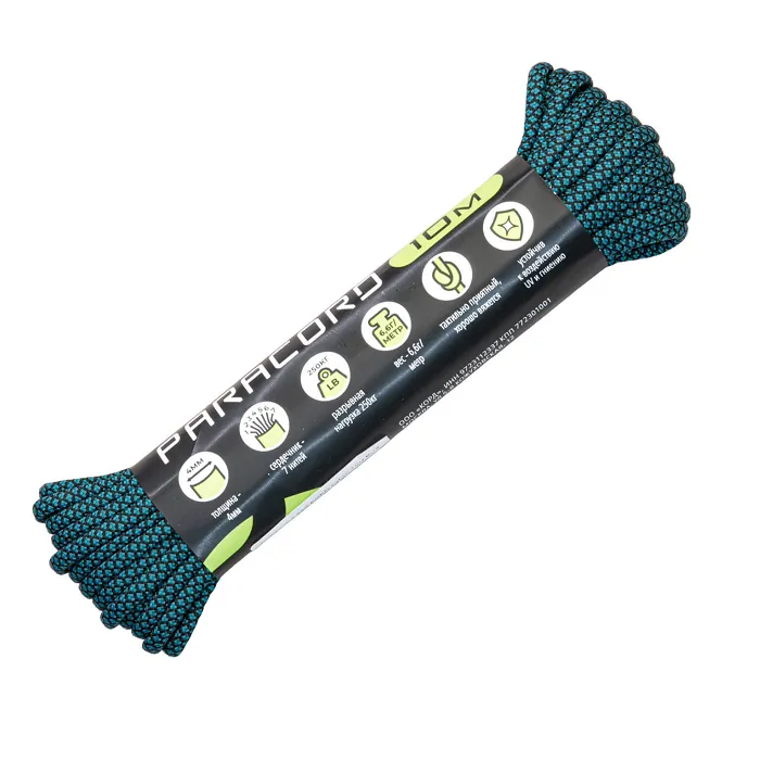картинка Cord паракорд 550 nylon 10м aquamarine snake от интернет-магазина Тибет