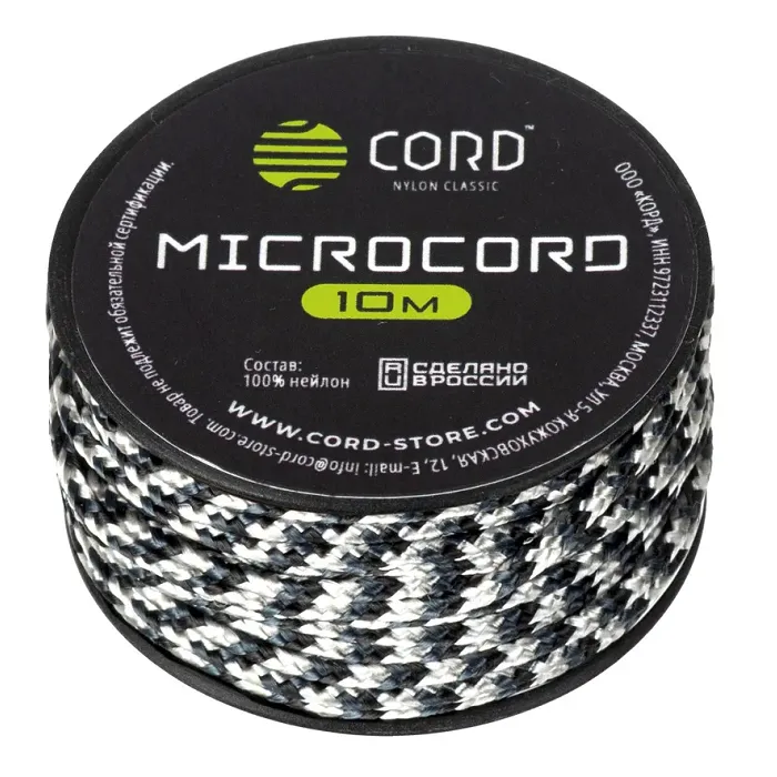 картинка Cord микрокорд катушка 10м urban camo от интернет-магазина Тибет
