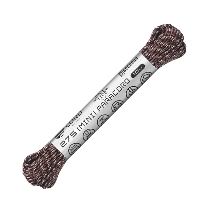 картинка Cord паракорд 275 nylon 10м световозвращающий bordo от интернет-магазина Тибет