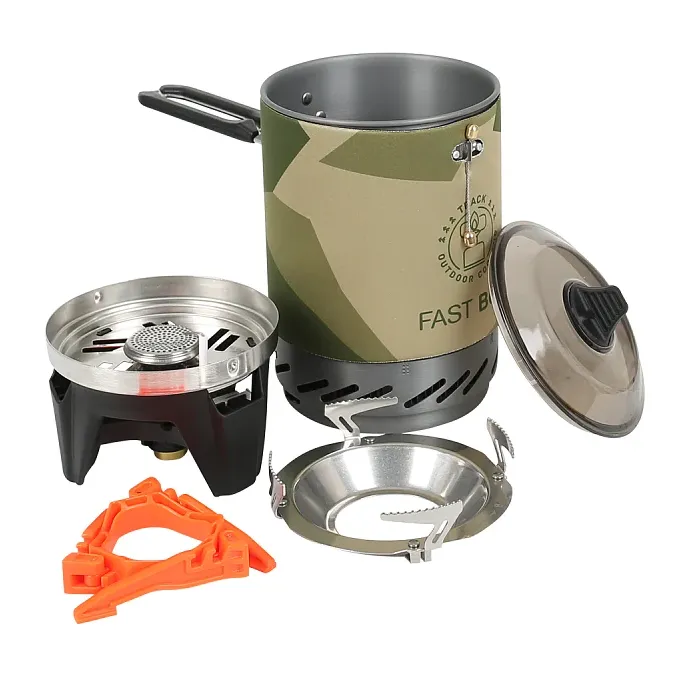 картинка Track горелка с кастрюлей FastBoil Tactical от интернет-магазина Тибет