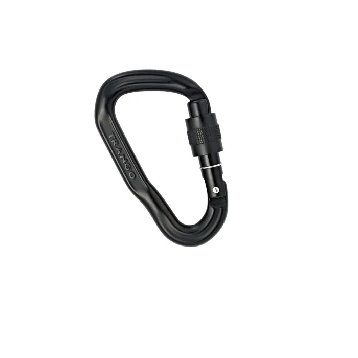 картинка TRANGO карабин трапеция Toma Lock черный от интернет-магазина Тибет