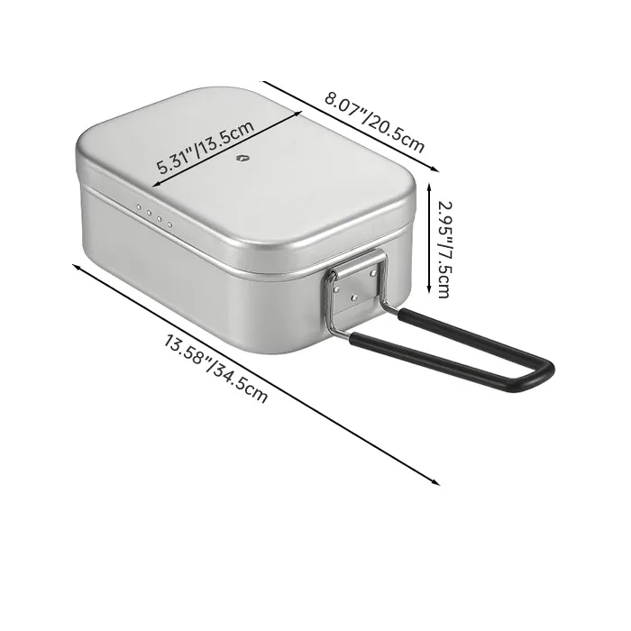 картинка CampingMoon котелок Pressure Relief Lunch Box Large  от интернет-магазина Тибет