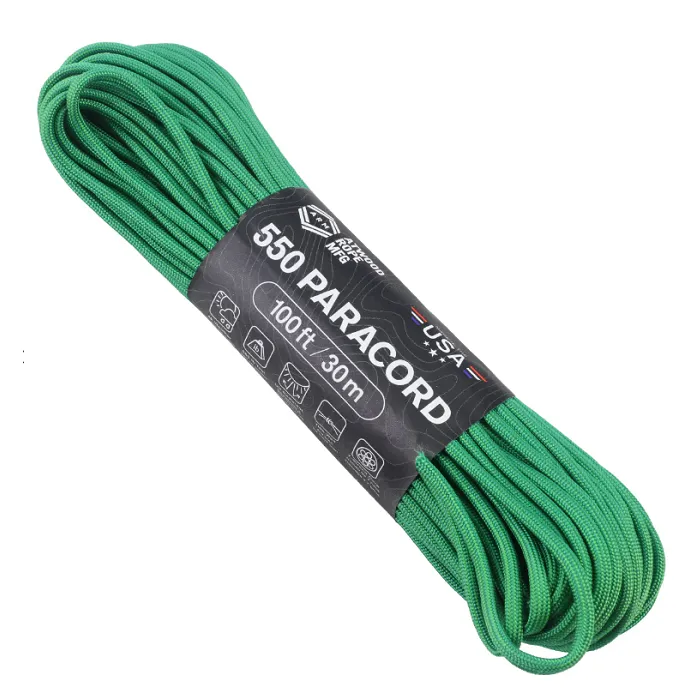 картинка Atwood Rope MFG паракорд 550 ATWOODROPE USA 100ft green от интернет-магазина Тибет