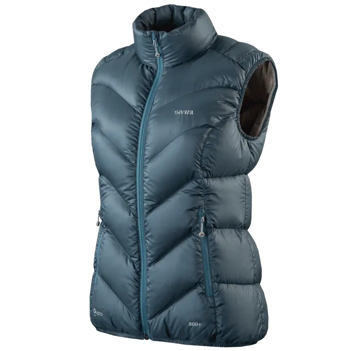 картинка Sivera жилет женский пуховый Гомза 18 0331 от интернет-магазина Тибет