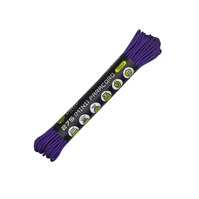 картинка Cord паракорд 275 nylon 10м purple от интернет-магазина Тибет