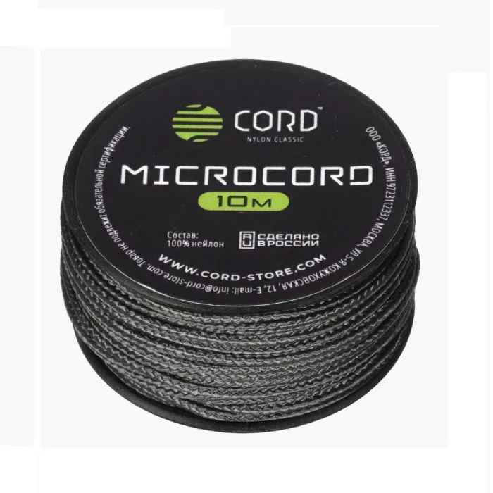 картинка Cord микрокорд катушка 10м graphite от интернет-магазина Тибет