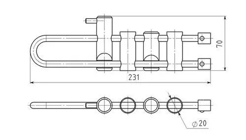 картинка Вертикаль решетка дюралевая от интернет-магазина Тибет