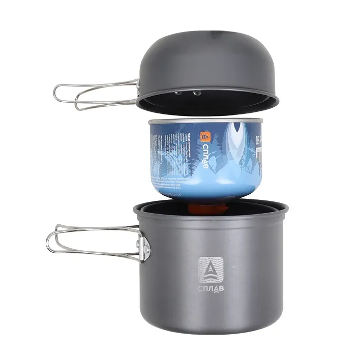 картинка Splav набор посуды 2 кастрюли, 2 кружки (1-2 персоны) от интернет-магазина Тибет