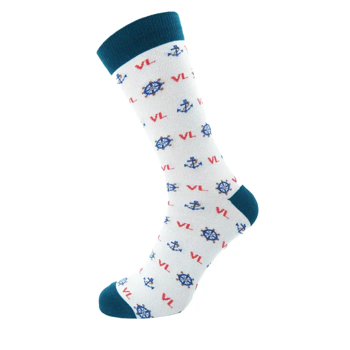 картинка Ever Neat носки сувенирные 100-008 якорь/штурвал от интернет-магазина Тибет
