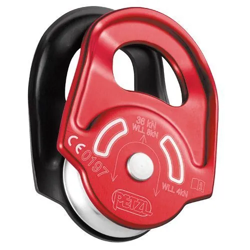 картинка Petzl блок Rescue красный от интернет-магазина Тибет