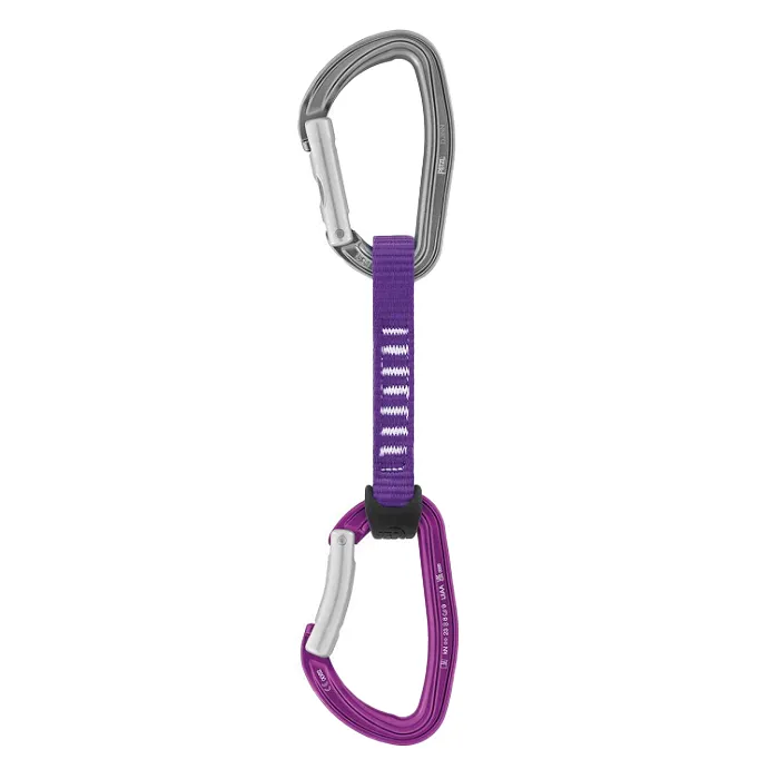 картинка Petzl оттяжка с карабинами Djinn Axess 11см от интернет-магазина Тибет